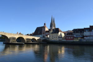 Altstadtblick auf Regensburg